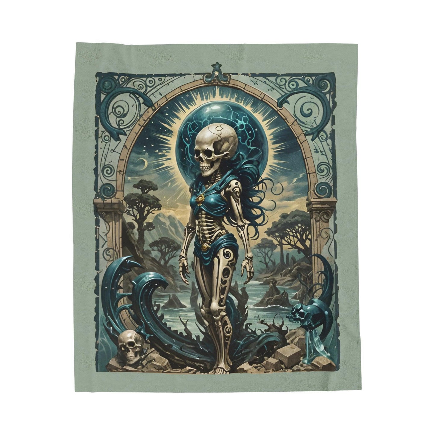 Eternal Depths of Aquarius Blanket